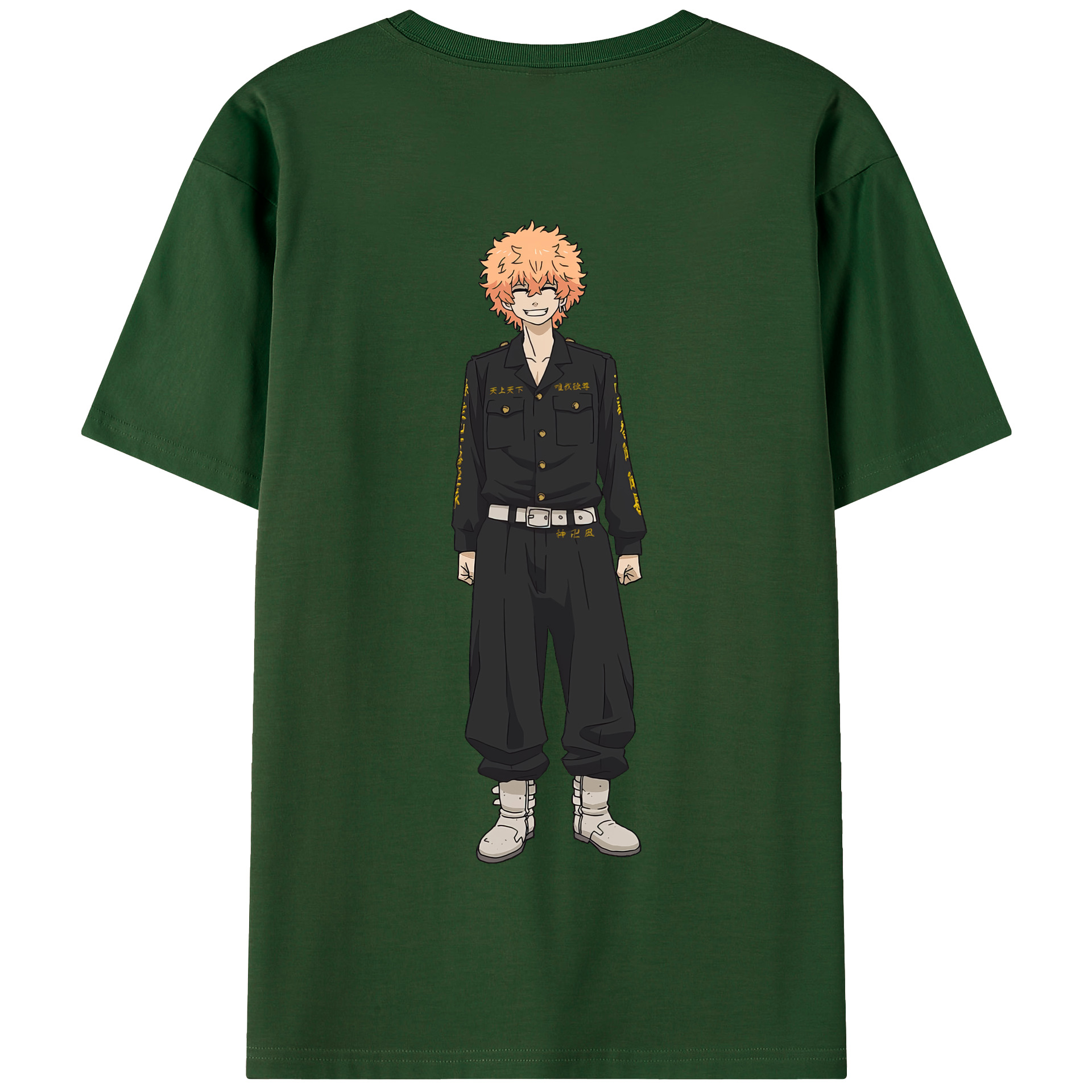 （画像用） 東京リベンジャーズ Tokyo Revengers 綿100％半袖Tシャツ（背面プリント）